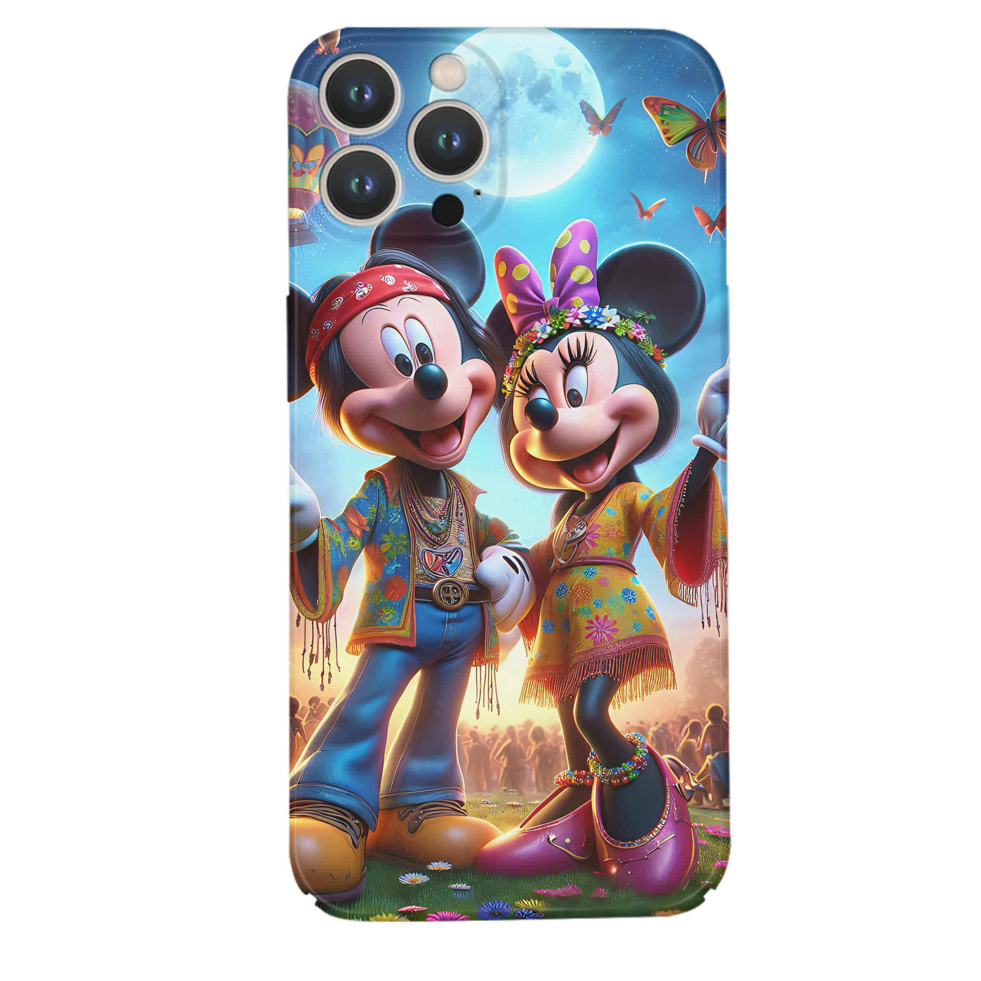 （画像用） ミッキーマウス Mickey Mouse 【iPhone 14シリーズ対応】ハードケース